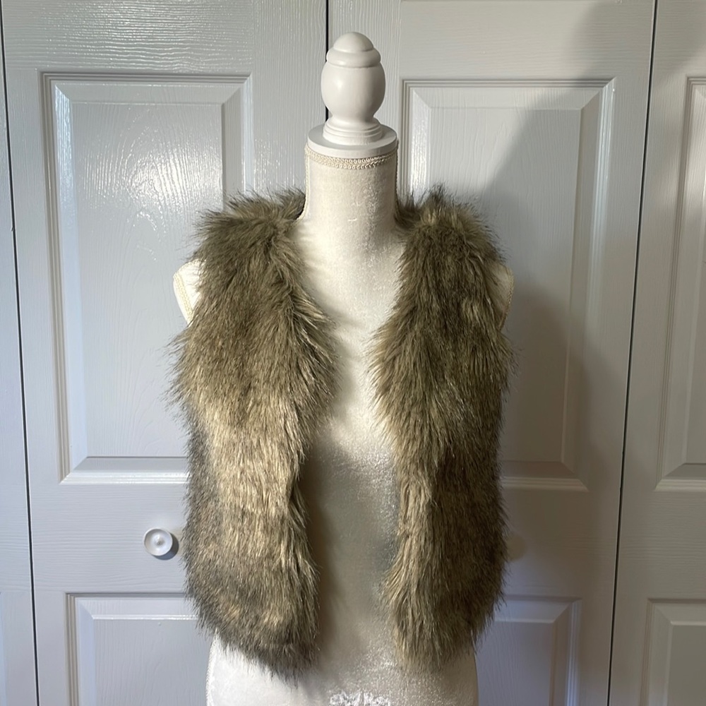 Faux Fur Vest. Very soft and stylish.